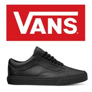 Vans Leather Old Skool - Size 6
